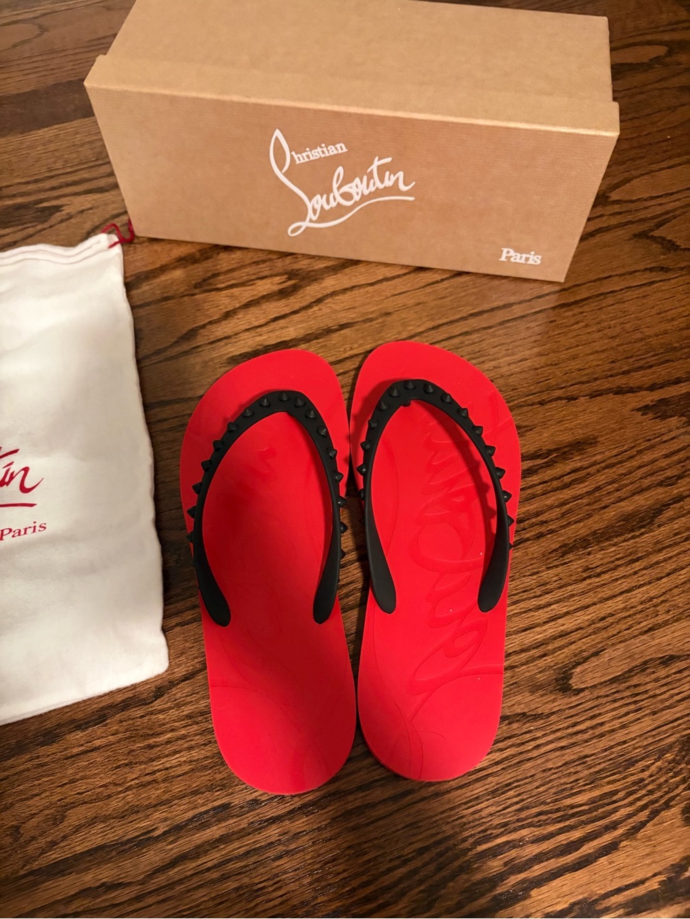 Loubi Flip Flops